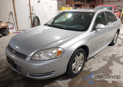 2012 Chevrolet Impala Lt z USA, uszkodzony, nr VIN 2G1WG5E39C1336043